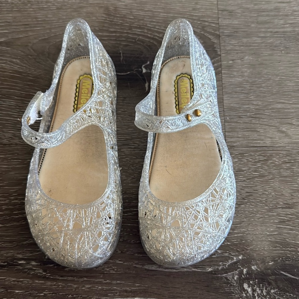 Little Girl jelly Mary Jane Shoe, size 8